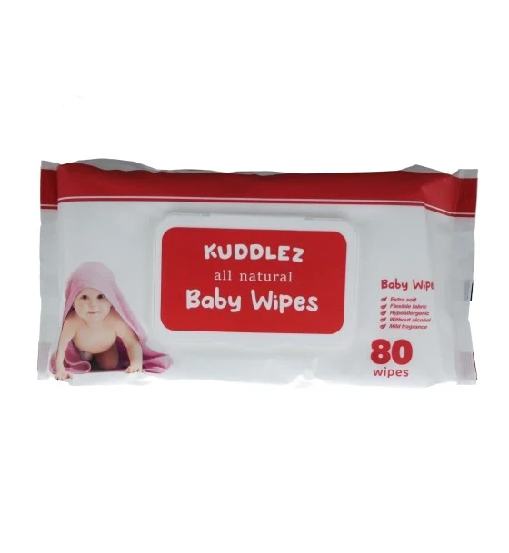 KUDDLEZ ALL NATURAL BABY WIPES