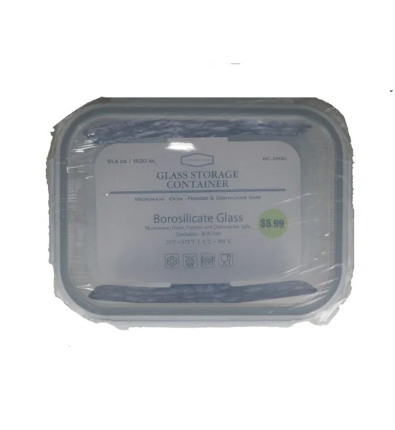 BOROSILICATE GLASS 51.4 OZ