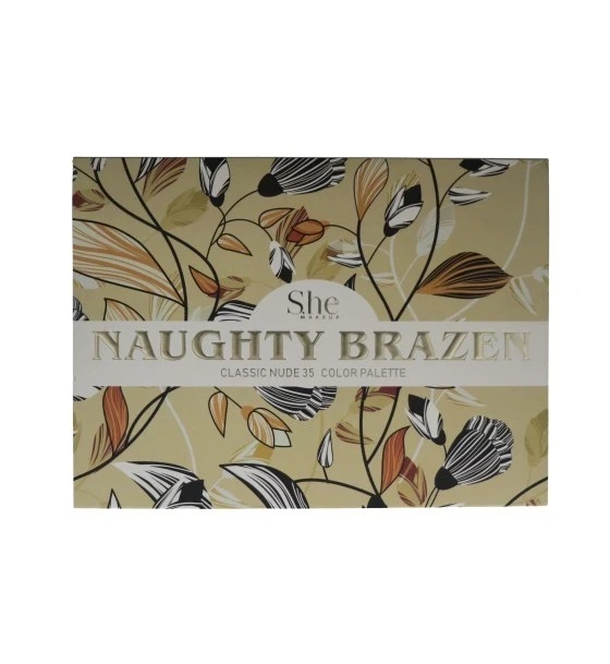 SHE NAUGHTY BRAZEN EYE SHADOW PALLETE