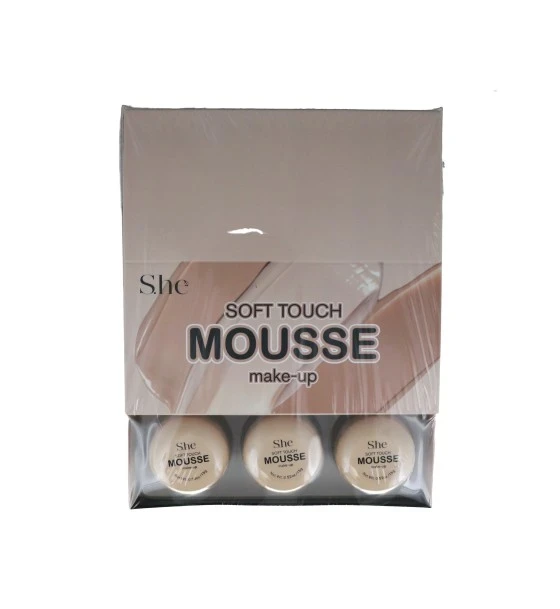 SHE SOFT TOUCH MOUSSE MAKE UP
