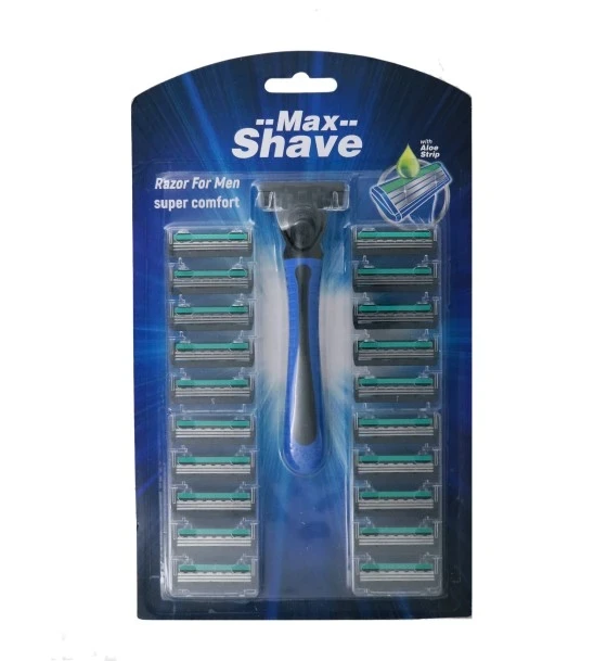 MAX SHAVE RAZOR FOR MEN 20 PACK