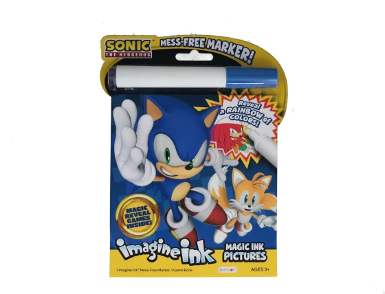SONIC THE HEDGEHOG MESS FREE IMAGINE INK