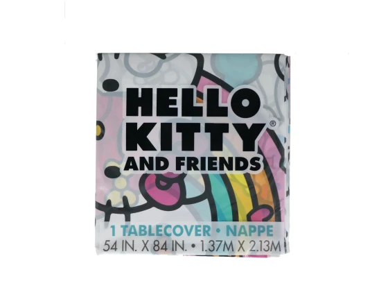 HELLO KITTY TABLE COVER 54 X 84 INCH