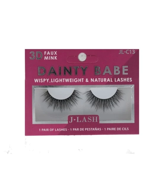 JL-D13 3D FAUX MINK LASHES DANITY BABE
