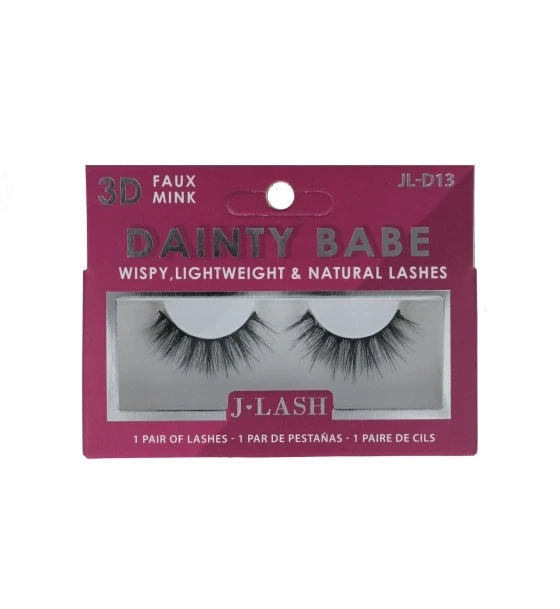 JL-C13 3D FAUX MINK LASHES DANITY BABE