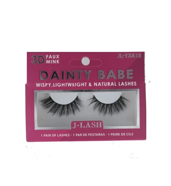 JL-YXA18 3D FAUX MINK LASHES DANITY BABE