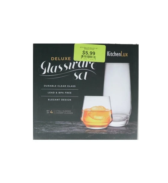 DELUXE GLASSWARE SET