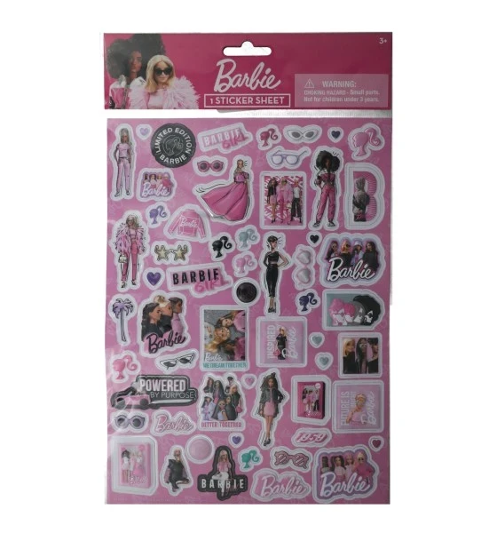 BARBIE 1 STICKER SHEET