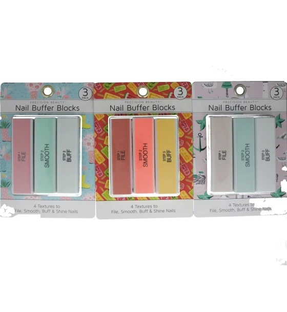 NAIL BUFFER BLOCKS 3 PACK
