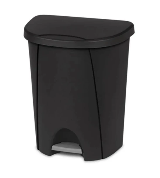 STERILITE 6.6 GALLOON STEP ON TRASH BIN