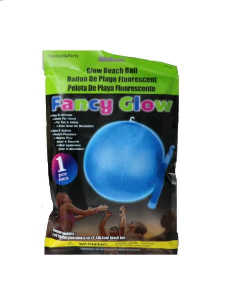 GLOW BEACH BALL