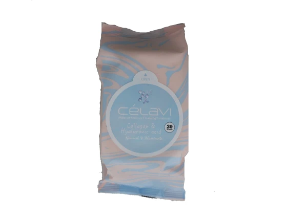CELAVI COLLAGEN AND HYALURONIC ACID WIPES