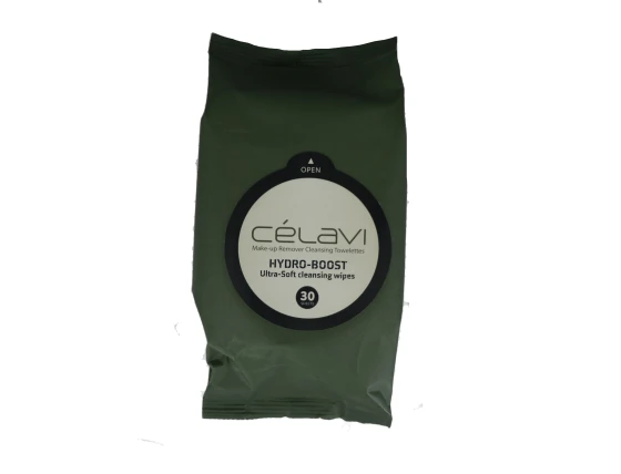 CELAVI HYDRO BOOST ULTRA SOFT CLEANSING WIPES