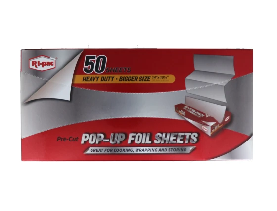 RI PAC PRE CUT POP UP FOIL SHEETS 50 SHEETS