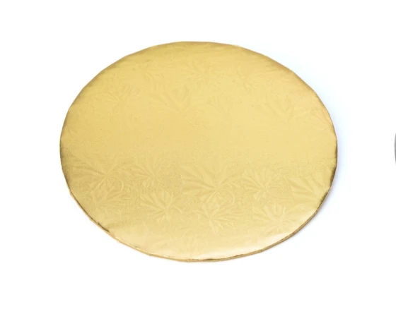 GOLD 10 INCH CAKE CIRCLES 5 PCS