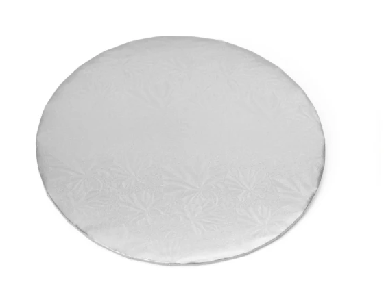 SILVER 10 INCH CAKE CIRCLES 5 PCS