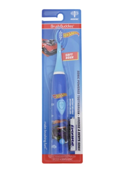 BRUSH BUDDIES TOOTH BRUSH HOT WHEEL