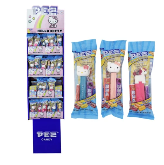 PEZ CANDY DISPLAY 108 PCS