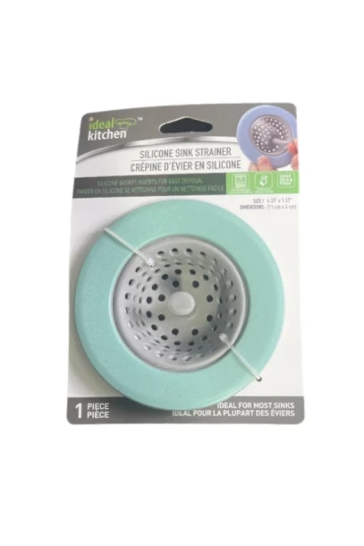 SILICONE SINK STRAINER IDEAL FOR MOST SINKS