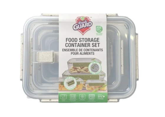 FRESH GUARD FOOD STORAGE CONTAINER SET