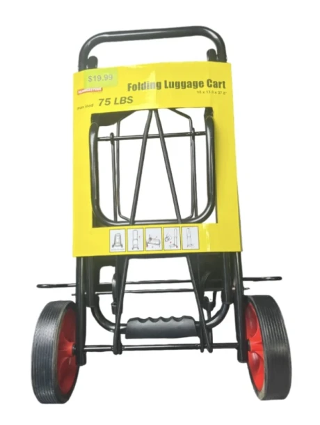 BIG LUGGAGE CART BLACK