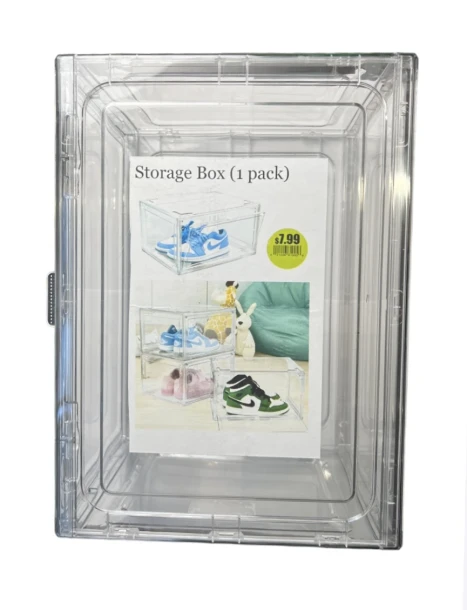 ACRYLIC SHOE BOX