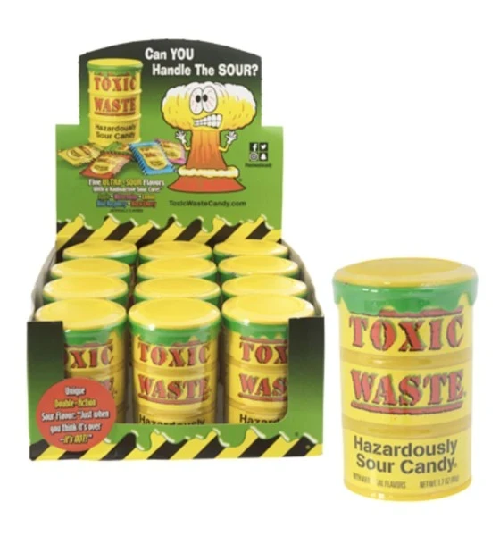 TOXIC WASTE SOUR CANDY ddd