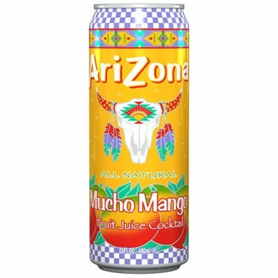 ARIZONA MUCHO MANGO FRUIT JUICE 22 FL OZ
