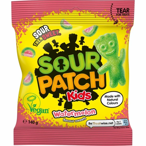 SOUR PATCH KIDS WATERMELON 3.6 OZ