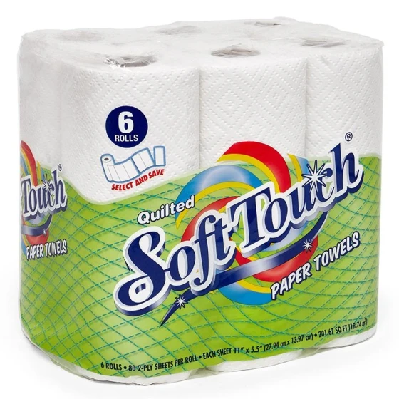 SOFT TOUCH PAPER TOWELS 6 PACK