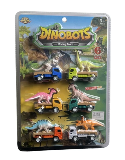 DINOBOTS RACING TEAM 6 PCS