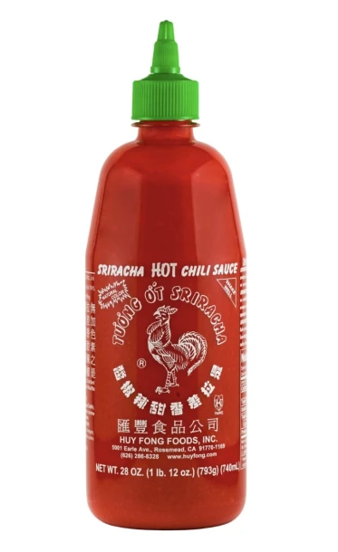 HUY FONG SRIRACHA HOT CHILI SAUCE 17 OZ