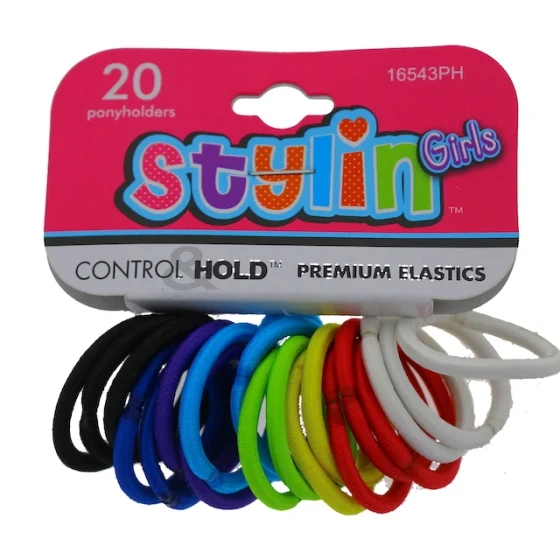 STYLIN GIRLS SMALL PONYHOLDES 20 PACK