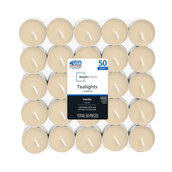 TEALIGHT CANDLES 50 PCS