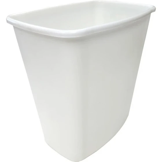 RECTANGULAR WASTEBASKET 16 QT. XXX