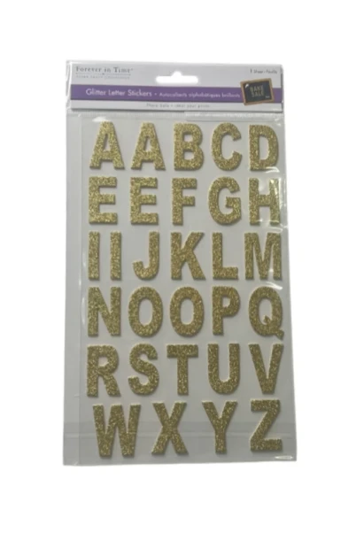 PAPER CRAFT STICKER GOLD