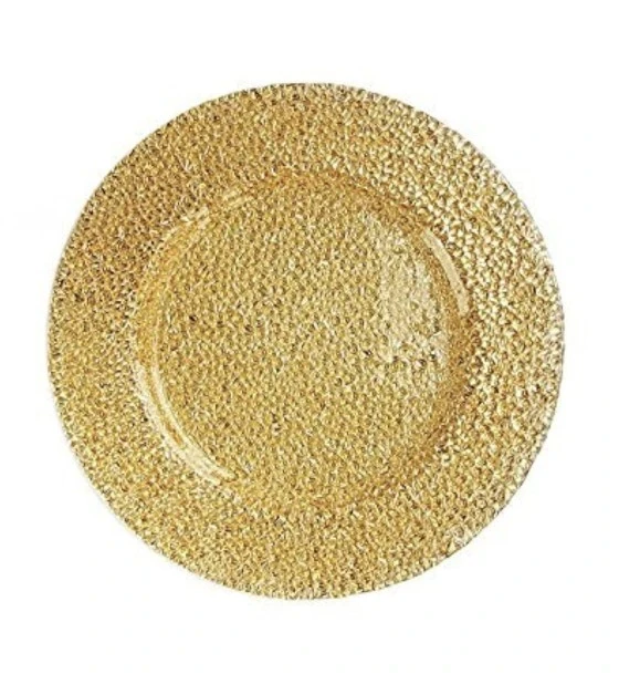 CHARGER PLATE GOLD