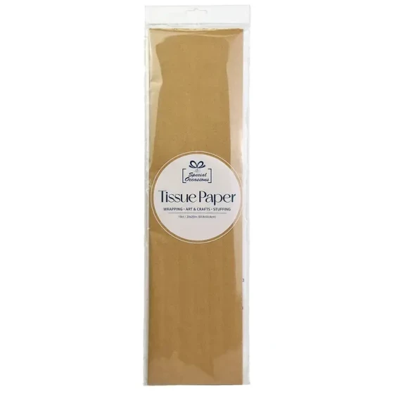 TISSUE PAPER GOLD METALLIC