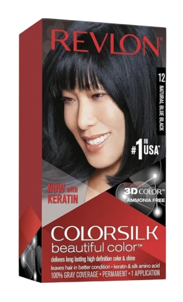 REVLON 12 NATURAL BLUE BLACK