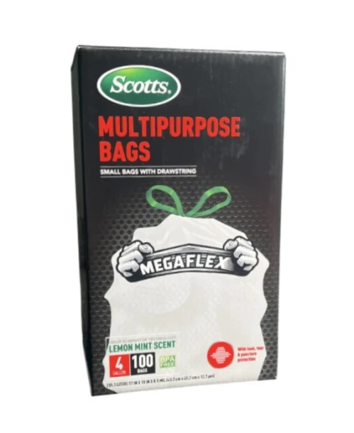 SCOTT 4GL 100 CT TRASH BAG