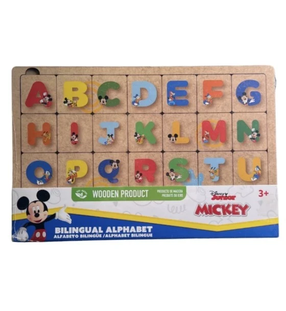 MICKEY MOUSE PUZZLE ALPHABET