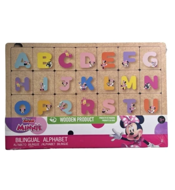 MINNIE MOUSE PUZZLE ALPHABET