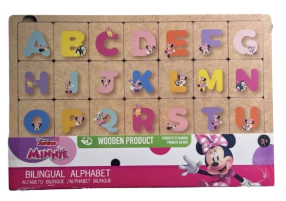 MINNIE MOUSE PUZZLE ALPHABET