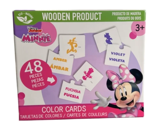 MINNIE MOUSE COLOR CARDS