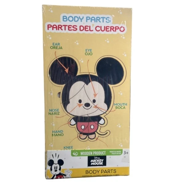 MICKEY MOUSE PUZZLE BODY PARTS