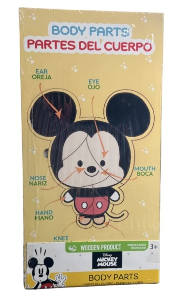 MICKEY MOUSE PUZZLE BODY PARTS