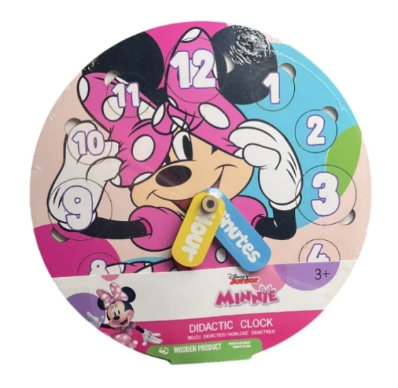 MINNIE MOUSE DIDACTIC CLOCK