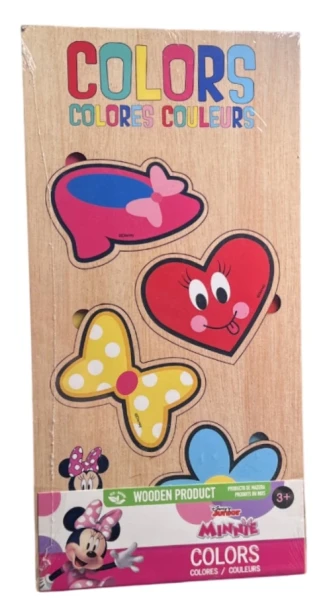 MINNIE MOUSE PUZZLE COLORS