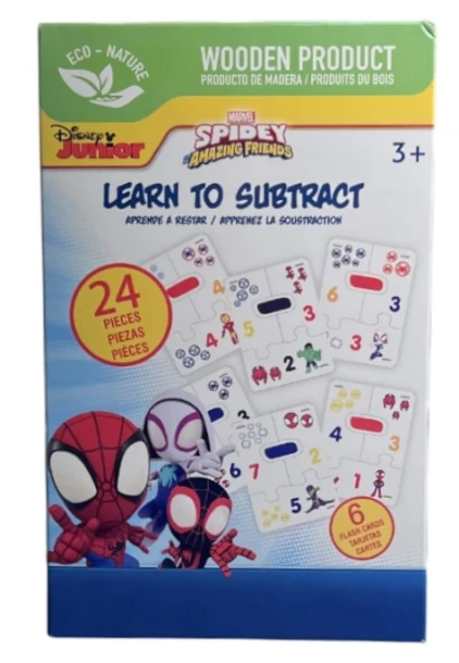 SPIDEY LEARN TO SUBTRACT