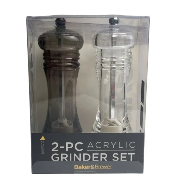 2 PACK ACRYLIC GRINDER